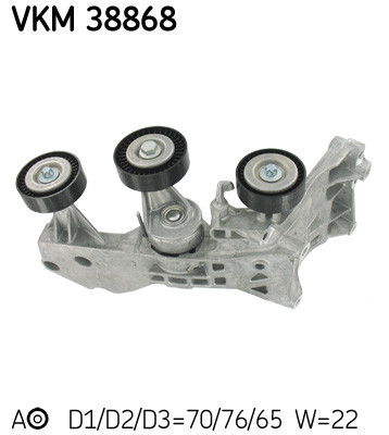 SKF Spannrolle, Keilrippenriemen